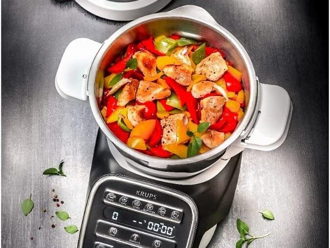 robot krups prep and cook temperature